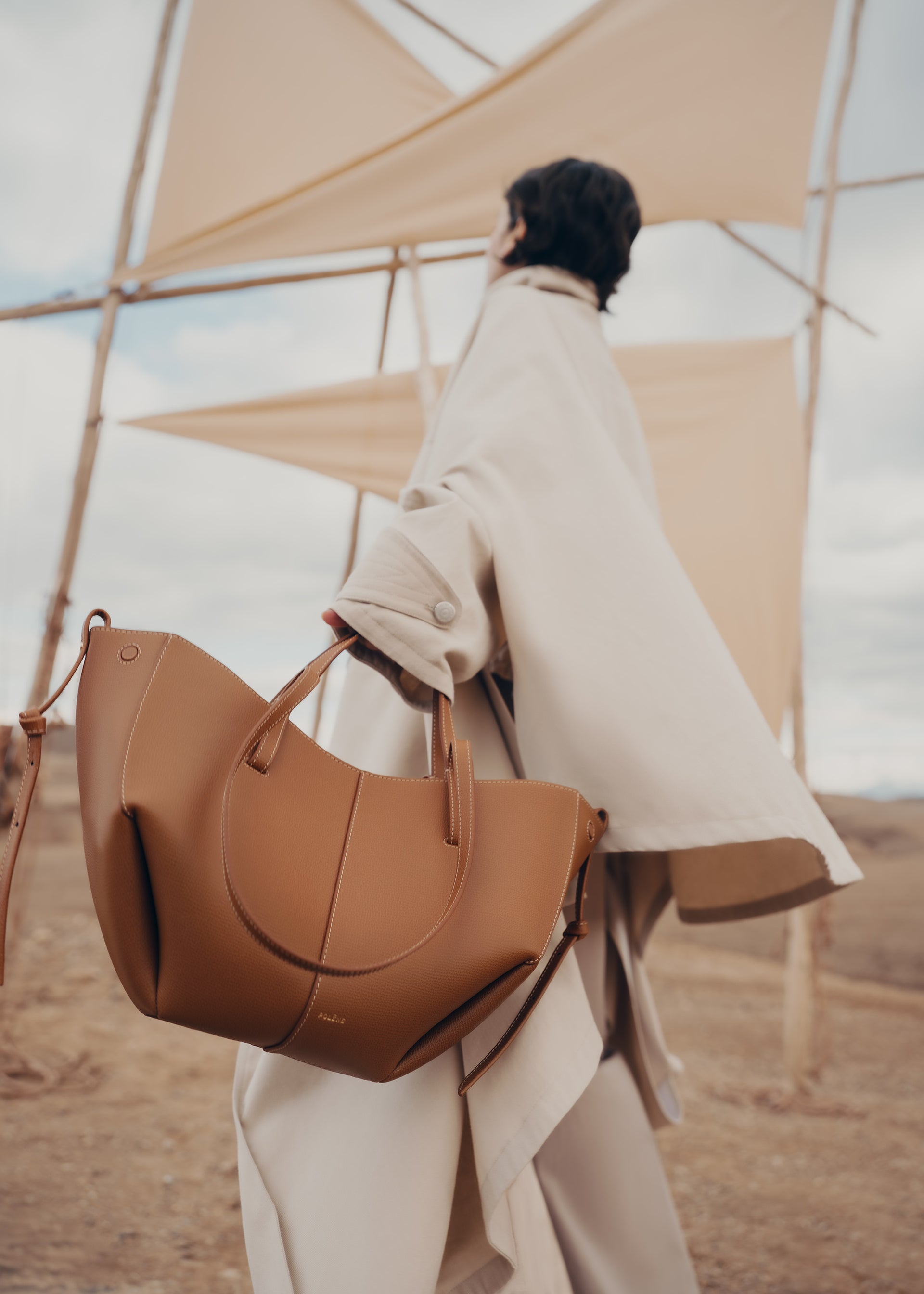 Cyme Mini - Camel Grainé