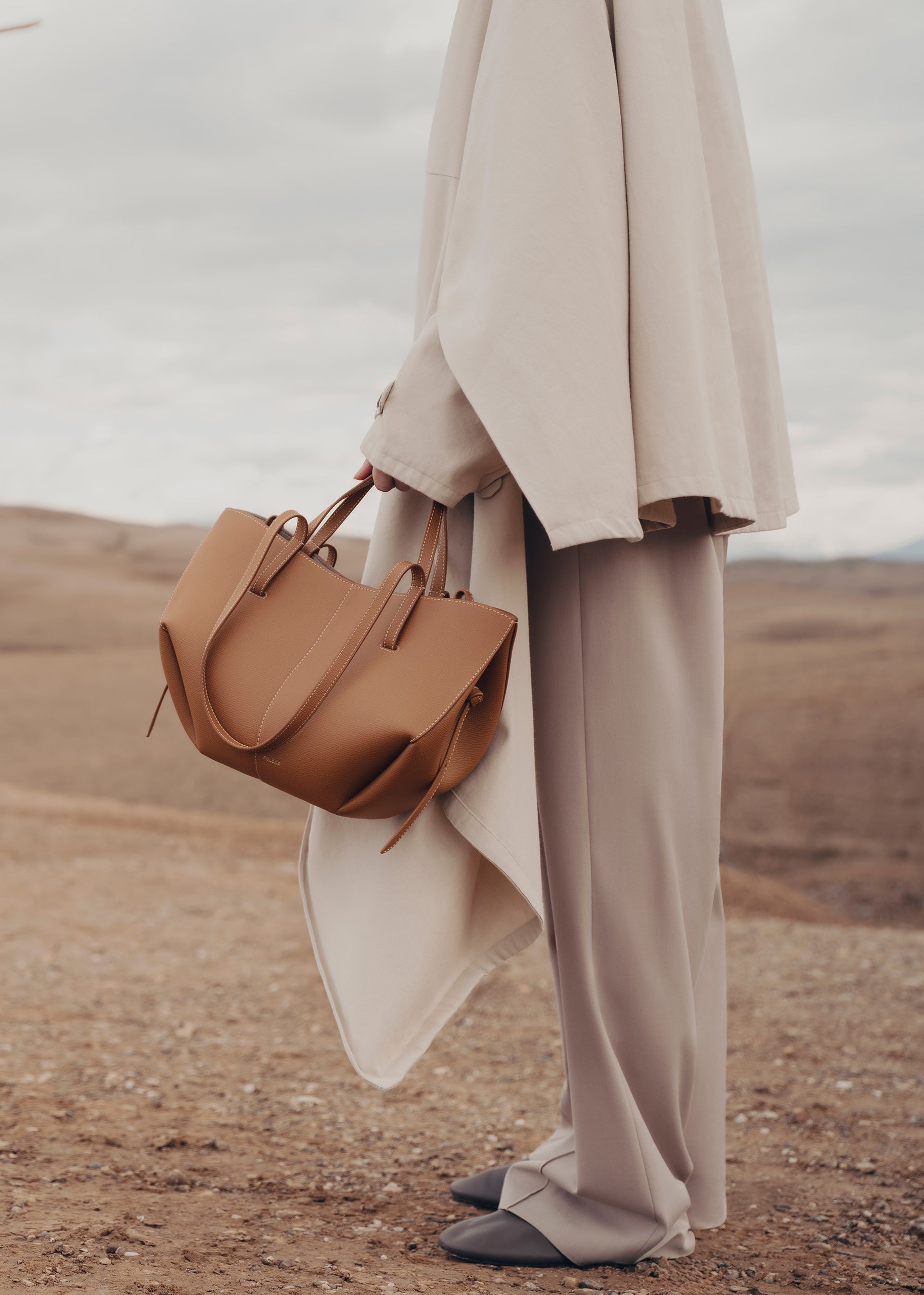 Cyme Mini - Camel Grainé