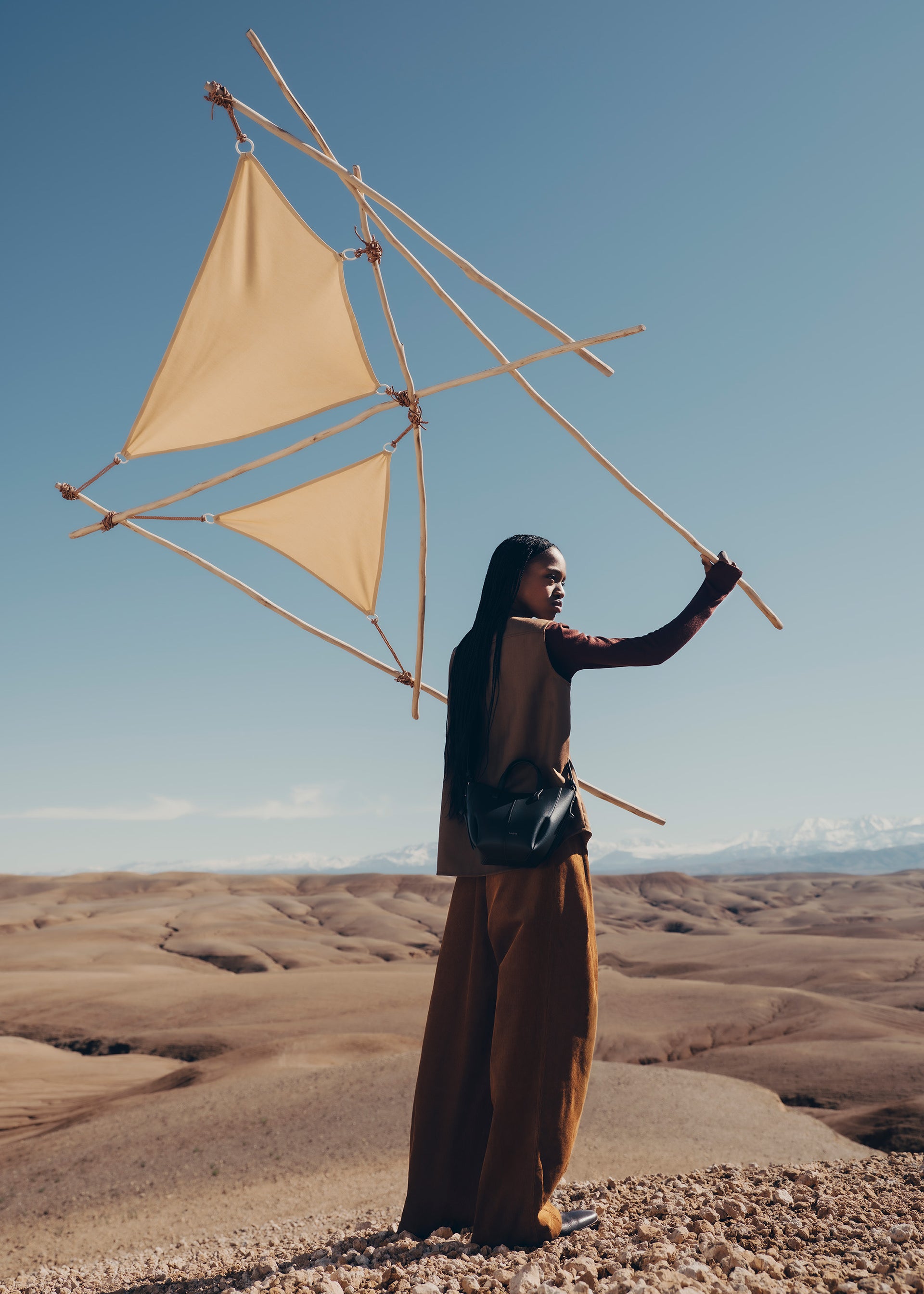 Cyme Tote Nano - Noir Grainé