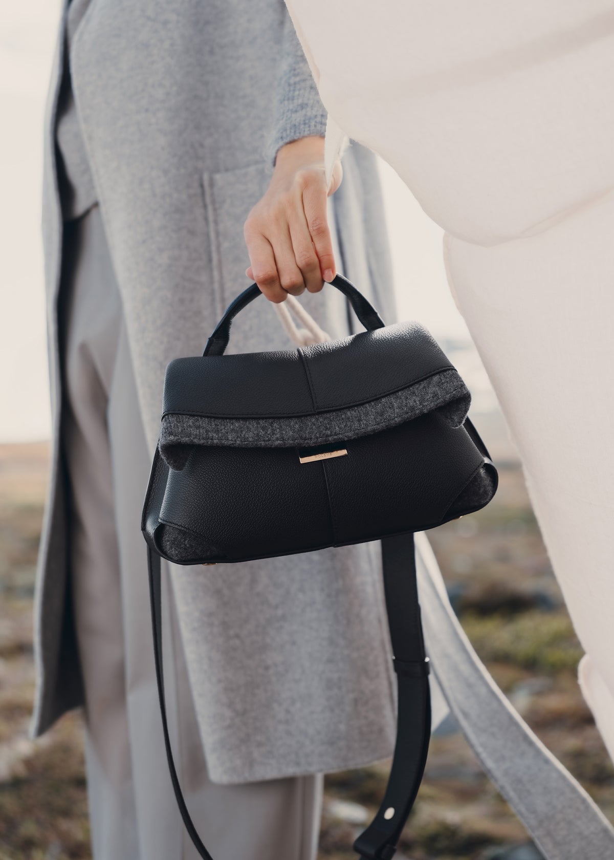 Mokki Mini - Noir Anthracite Feutrée