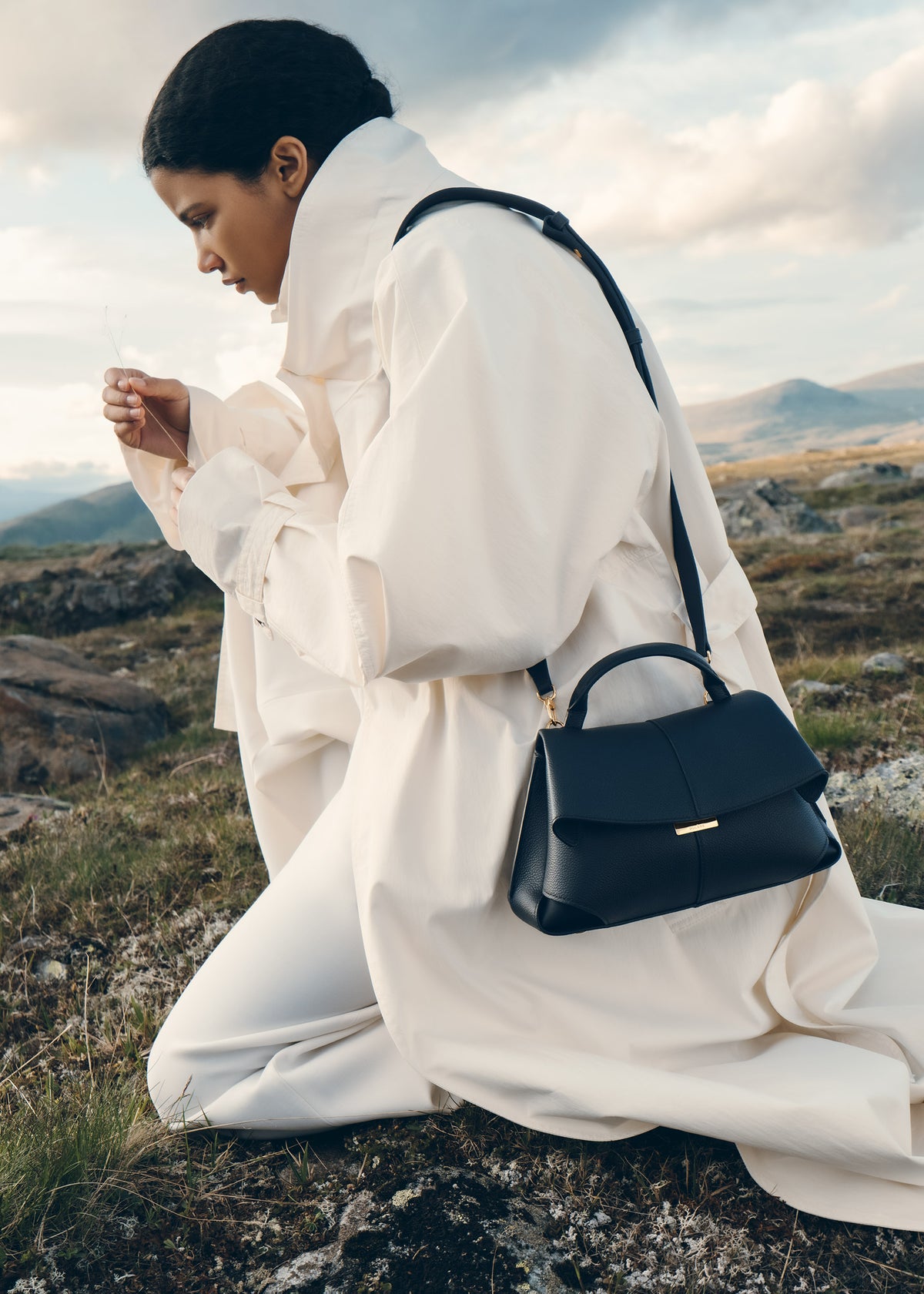 Mokki Mini - Bleu Abysse Grainé