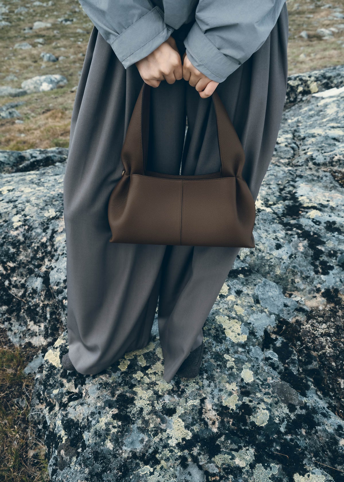Numéro Neuf East West - Marron Glacé Grainé
