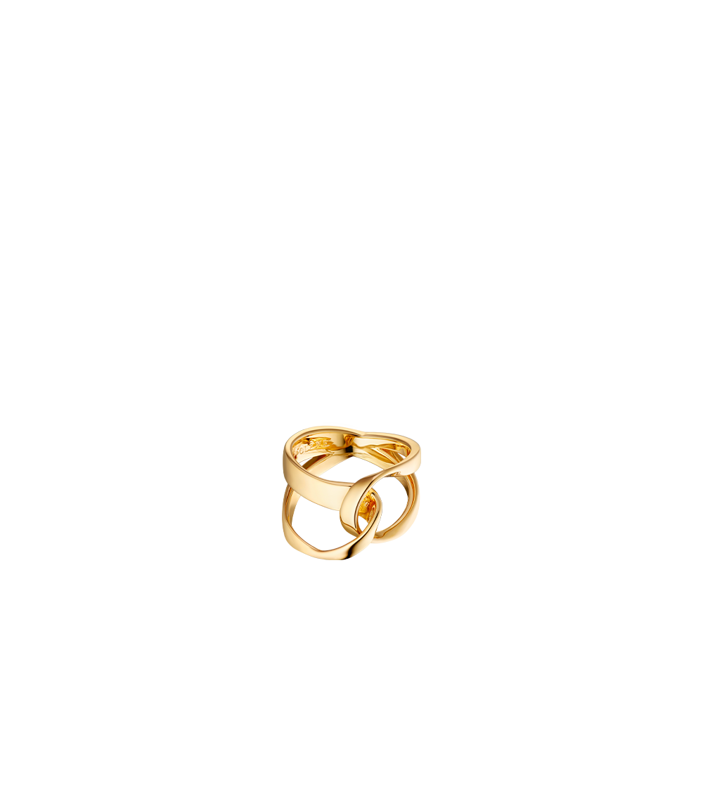 Bague Éole - Dorée à l’or 24 carats