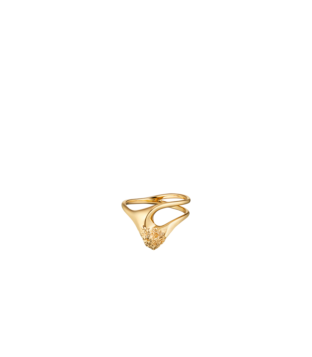 Bague Fine Eroz - Dorée à l’or 24 carats